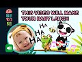 Make your baby laugh  music sounds and visuals that make babies laugh  goofy panda 3s