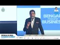 Ambuja neotia groups chairman  harsh neotias speech at bengal global business summit 2023 today