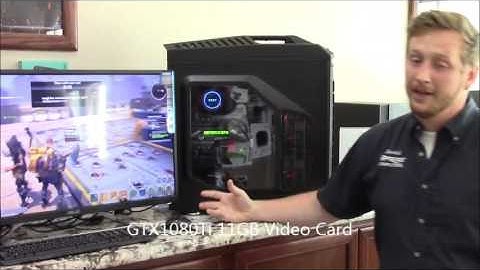 Custom Gaming PC with GTX1080Ti Video card from Impress Computers in Katy TX