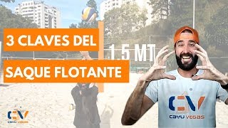 Como tener un saque flotante que gane partidos en Voleibol de Playa! [3 CLAVES]