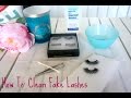 How To Clean Fake Lashes