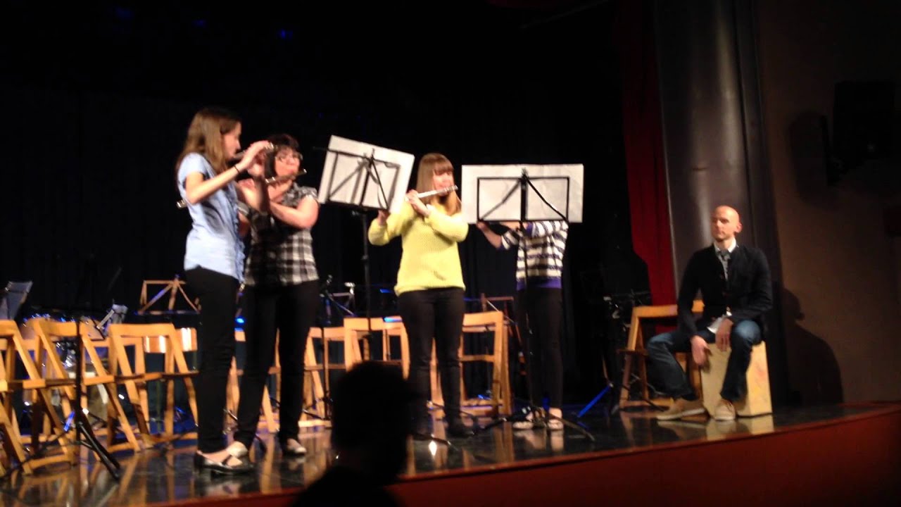 Dancing Queen Flute quartet YouTube