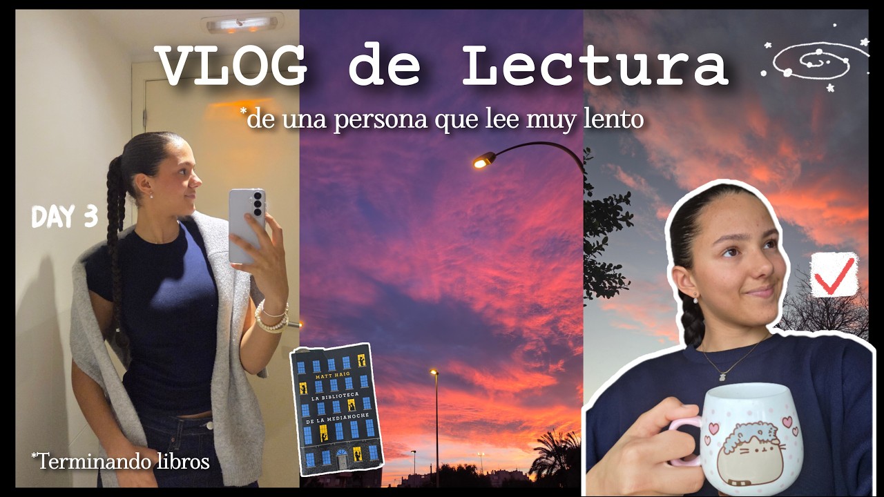 Saliendo de mi Bloqueo Lector 📖✨| Terminando libros, chill vibes, unos dias leyendo conmigo 😊