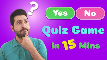 How to Make A Quiz Game in 15 Minutes + Source Code