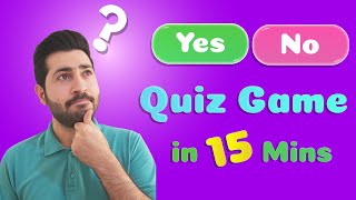 How to Make A Quiz Game in 15 Minutes + Source Code screenshot 2