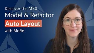 Simulink Tutorial: Automate Your Model's Layout Using the MES Model and Refactor (MoRe)