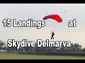 parachute landings