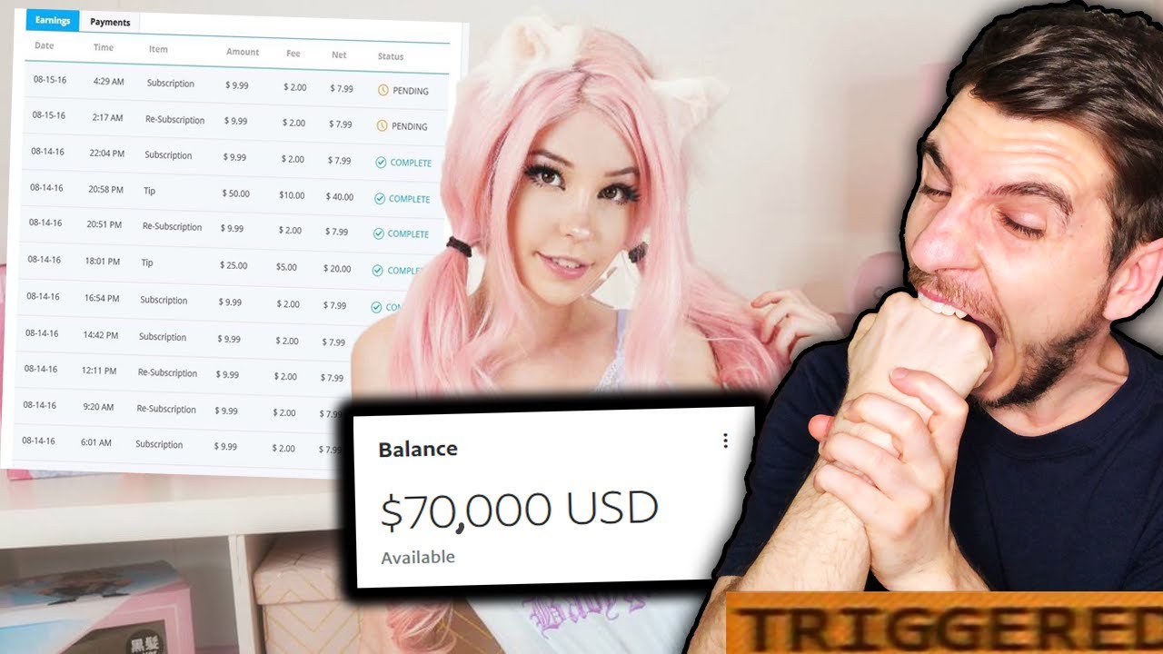 How Belle Delphine Made $70,000 In 3 Days From OnlyFans - YouTube.