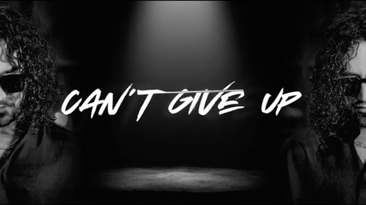 Can t give up now lyrics