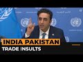 India pakistan foreign ministers trade heated barbs on terror  al jazeera newsfeed