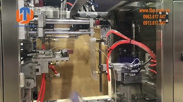 Máy đóng gói chất lỏng hút chân không, thổi khí tự động, máy đóng gói túi rời hàn ép sẵn TPM-AL01-BV