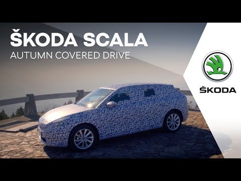 ŠKODA SCALA: Autumn covered drive