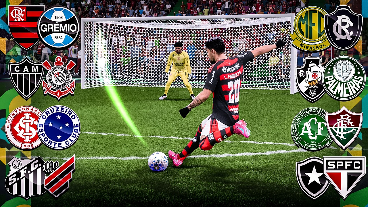 COMEÇA o BRASILEIRÃO 2026 de SHOOTOUT!! EA FC26!
