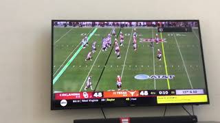 OKLAHOMA RB KENNEDY BROOKS RUNS FOR GAME WINNING 33 YD TOUCHDOWN VS. TEXAS TO WIN 55 - 48 | OU vs UT