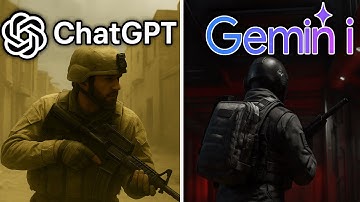 ChatGPT vs Gemini Make Call of Duty From Scratch
