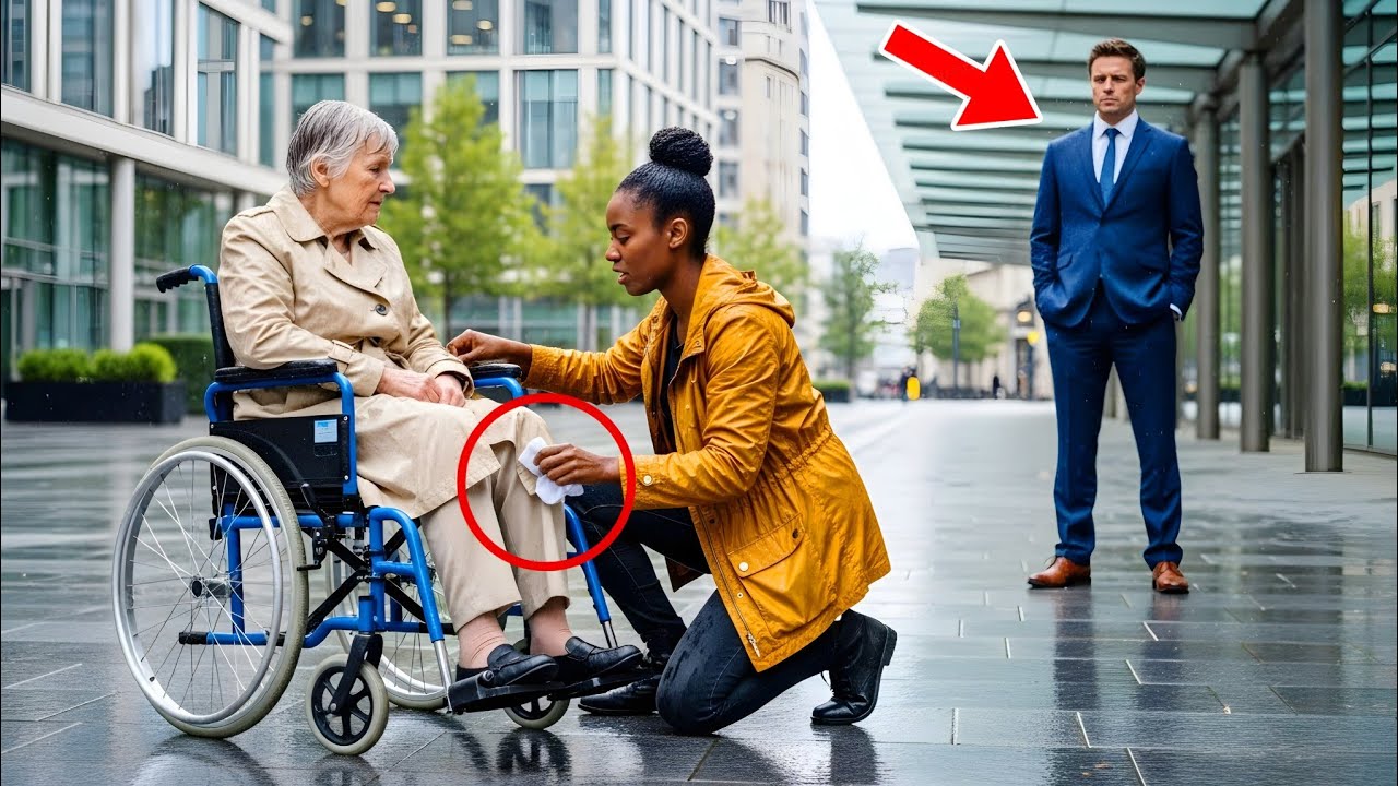 Janitor Lost Her Job Helping an Elderly Woman, 30 Minutes Later, Her Wealthy Son Arrive