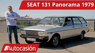 SEAT 131 Panorama de 1979 | Coches CLÁSICOS | Review en español | #Autocasión