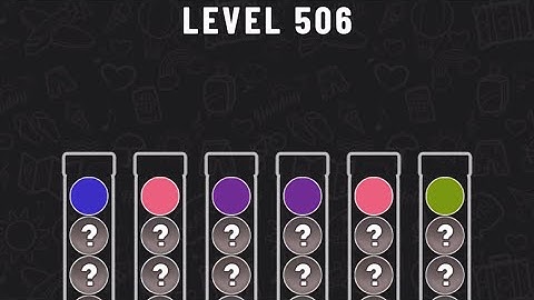 Ball Sort Puzzle Level 506 #ballsortpuzzle #ballsortpuzzlegameplay #puzzlegame #mobilegames