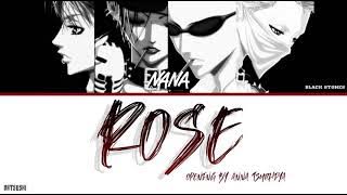 NANA - Opening 1 Full - Rose (BLACK STONES) [Color Coded Lyrics Kan/Rom/Eng]