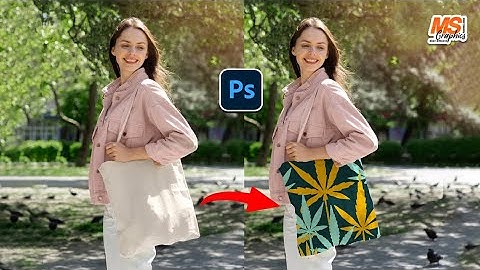 How to make tote bag Mockup in Photoshop || Change bag Colour or design || Photoshop tutorial