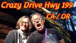 Our Crazy Scary Drive Hwy 199, California / Oregon