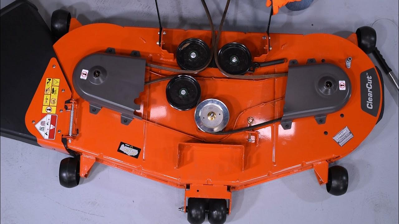Zero Turn Mower Deck Adjustment - YouTube