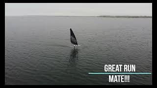 Windsurf Brouwersdam #109 Foil action
