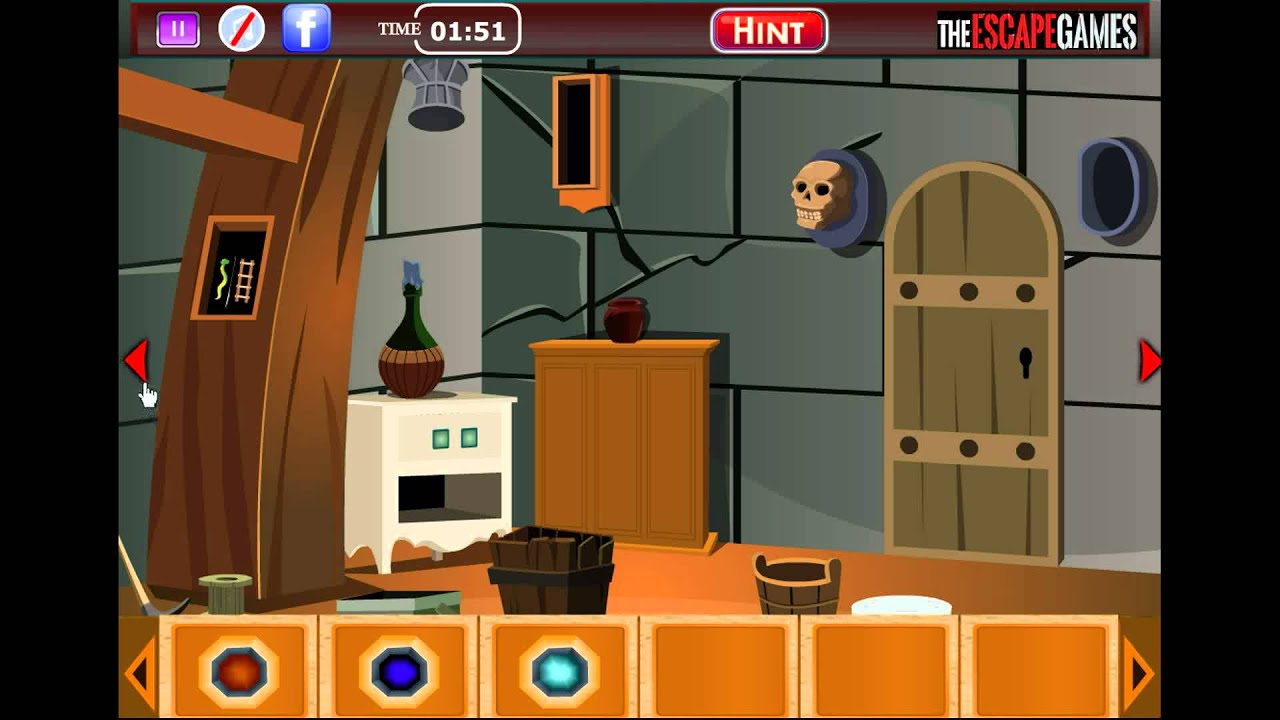 [The Escape Game] Skeleton House Escape Walkthrough YouTube