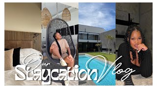 Our Staycation Vlog | Packing, Hotel Tour, Dinner &amp; Outfits + More