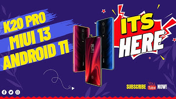 K20 PRO/ Mi 9t Pro MIUI 13 With Android 11 | Complete Review | Smooth Rom With New Features.