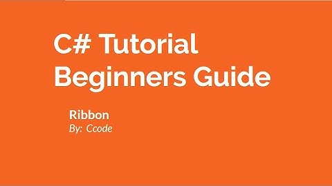 C# Tutorial  - Printing Text | Part 6