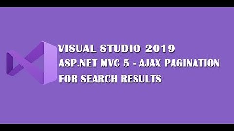 Hướng Dẫn Phân Trang Bằng Javascript, plugin Ajax Jquery trong ASP NET MVC
