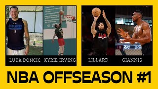 Kyrie Irving &amp; Luka Doncic WORKING OUT FOR NEW SEASON! Lillard &amp; Giannis Workouts - #NBA Offseason 1