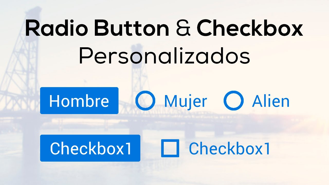 radio html  Update New  Como hacer Radio Buttons y Checkboxes personalizados con HTML y CSS