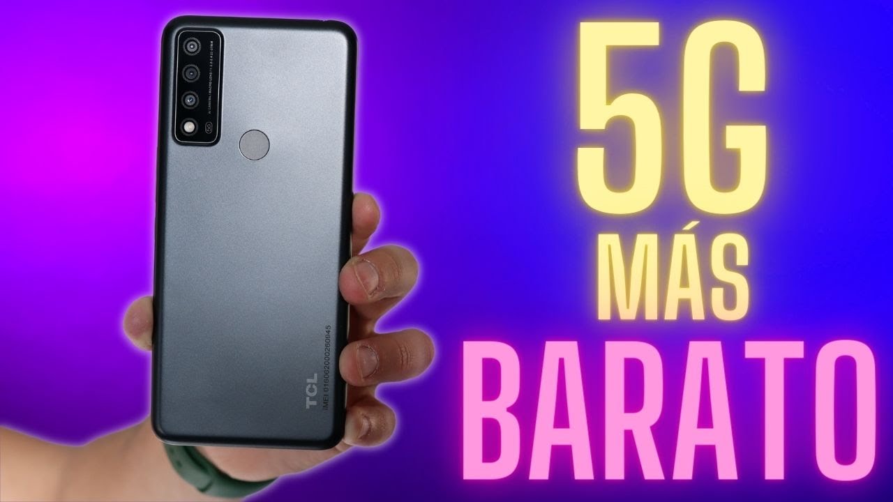 Celular 5G Más BARATO: TCL 30 XE ¿Mejor que el Poco M3 Pro? 