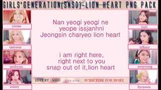 Lion Heart - Girls' Generation/SNSD Lyrics with english sub