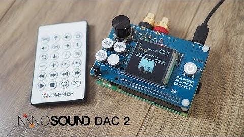 Manual Installation of Volumio & NanoSound DAC software  (Raspberry Pi DAC)