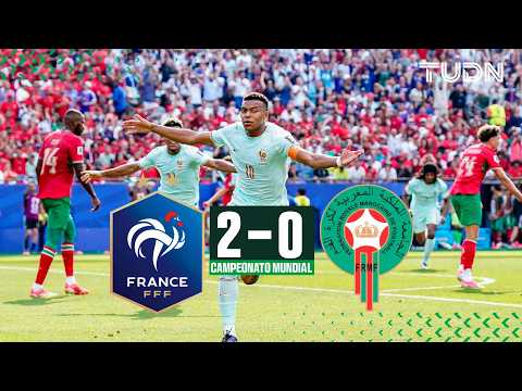 ¡Francia no perdona! Mbappé y Dembélé eliminan a Marruecos y van por el título | TUDN