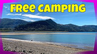 Free Camping at Riffe Lake in Washington State