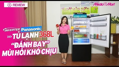 Tủ lạnh Panasonic Inverter 368L NR-BX410GKVN - Bảng điều khiển cảm ứng tiện nghi
