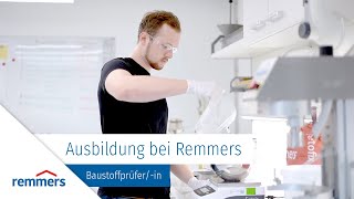 Ausbildung zum Baustoffprüfer/-in bei der Remmers GmbH