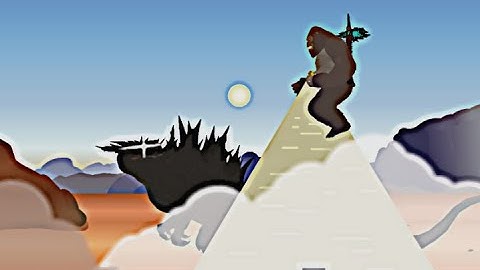 Kong vs Shimu | Godzilla X Kong Animation | Sticknodes Pro