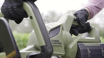Green Machine 62V Hedge Trimmer Product Video