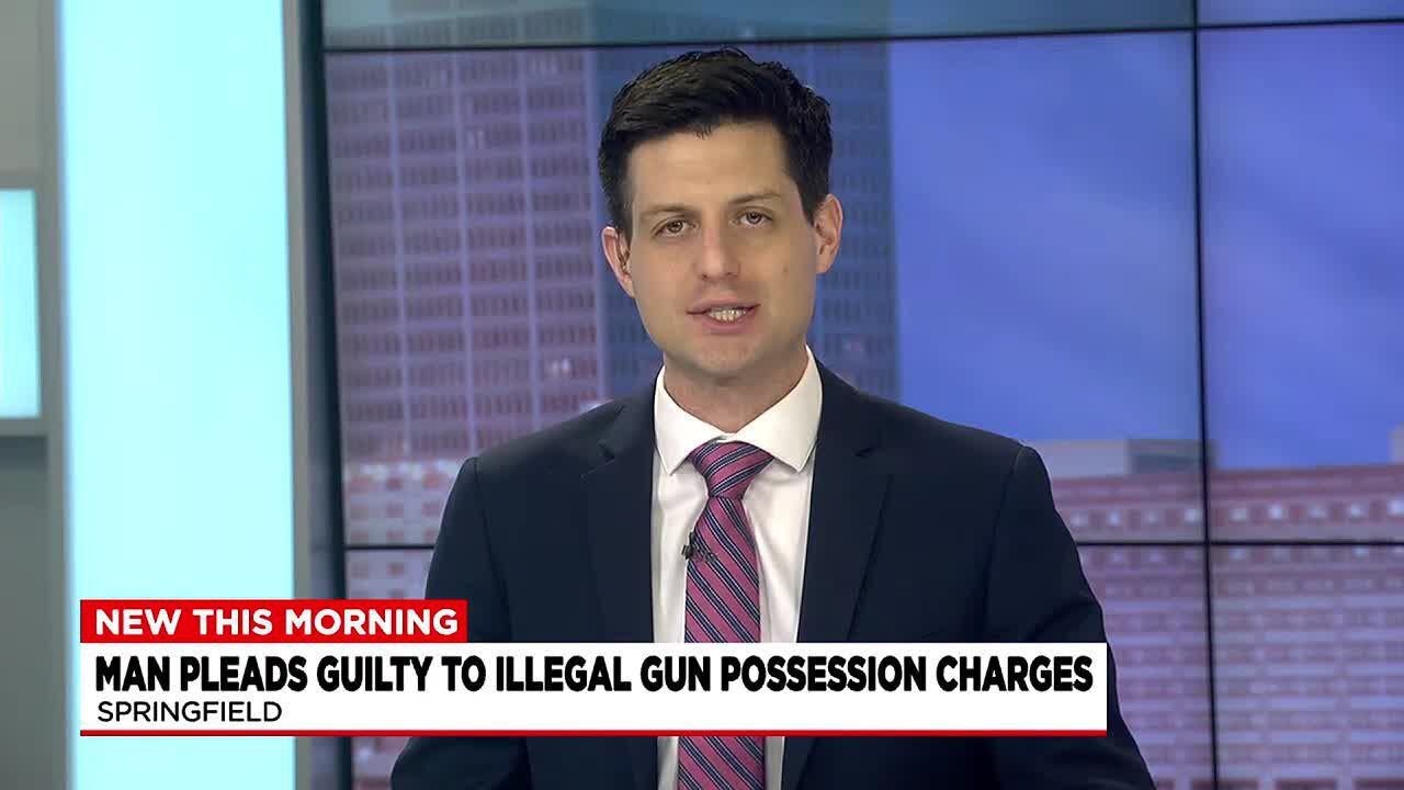 Springfield man pleads guilty to illegal gun possession charges - YouTube
