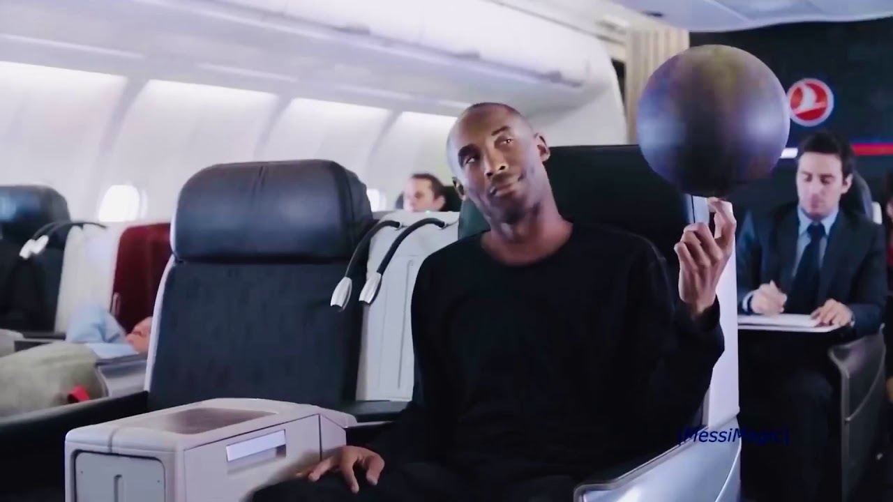 Greatest Messi And Legend Kobe Bryant Best Airline Commercials Youtube