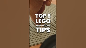 Top 5 LEGO Stop-Motion Tips - Part 3 #animation #tutorial #shorts