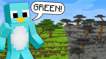 Minecraft, But Any Color I Say Gets Removed…