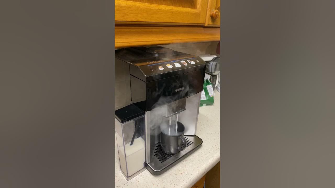 Siemens EQ500 Coffee Machine Test YouTube