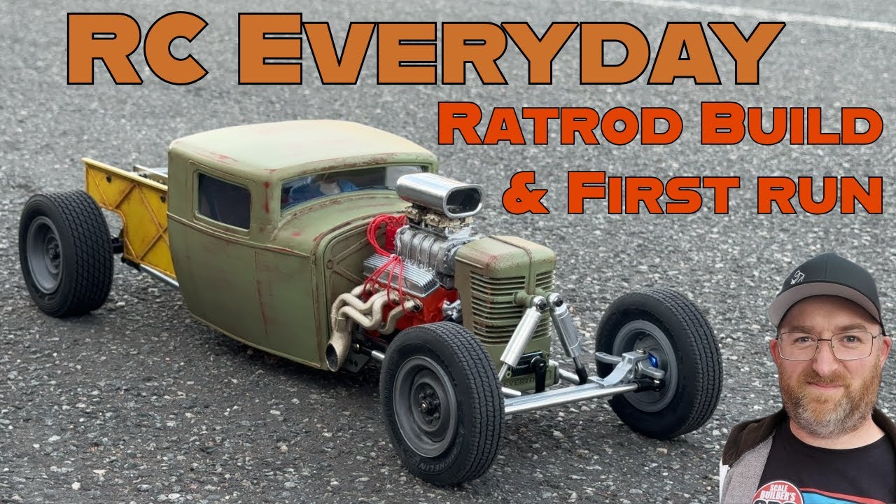 Building an RC Everyday Ratrod – Custom RC Car Build & First Run! - YouTube