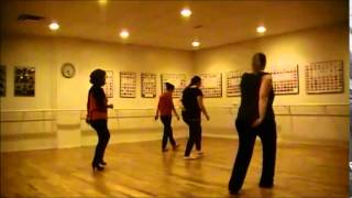 Line dancing beginners class Demo